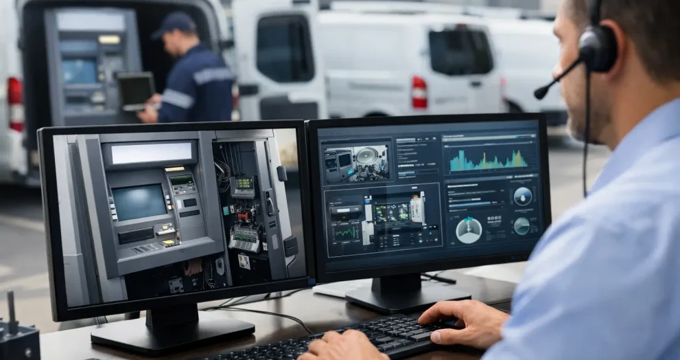 Remote ATM Diagnostics Benefits in Fleet Service