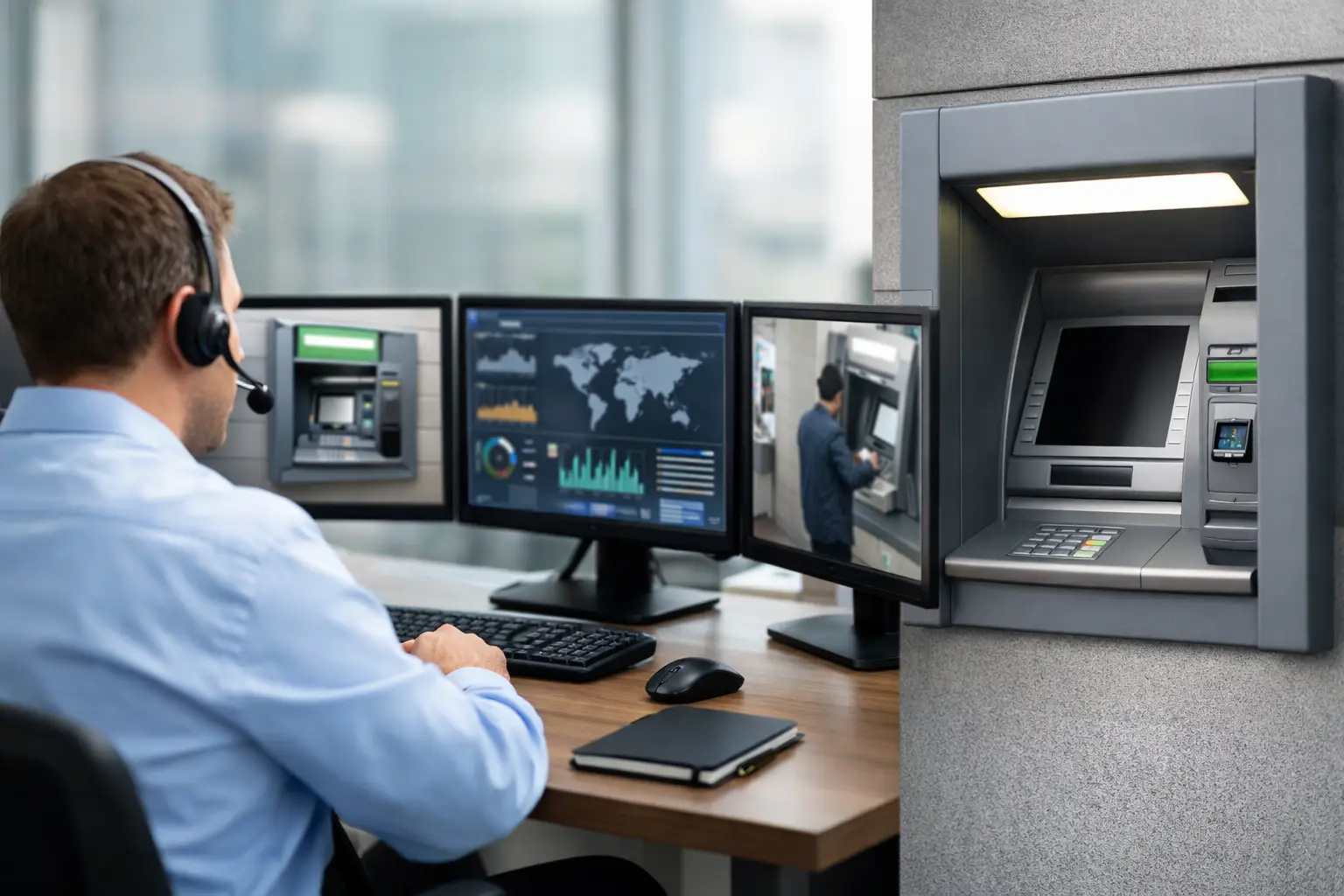 Remote ATM Monitoring Setup That Works